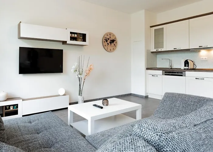 شقة Moderne Appartments Im Stadtzentrum
